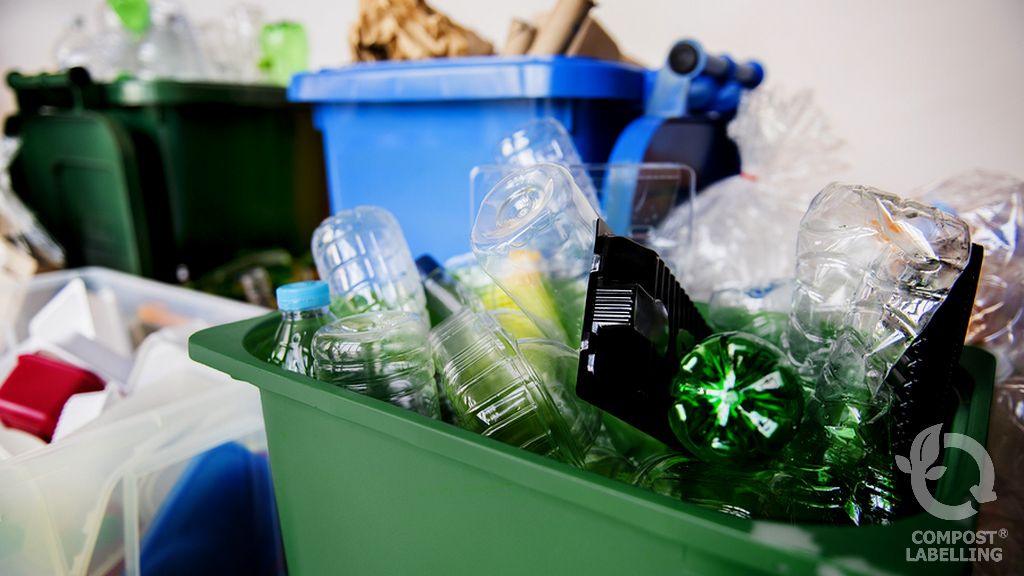 Los envases compostables reducen la contaminación plástica en la recogida de residuos